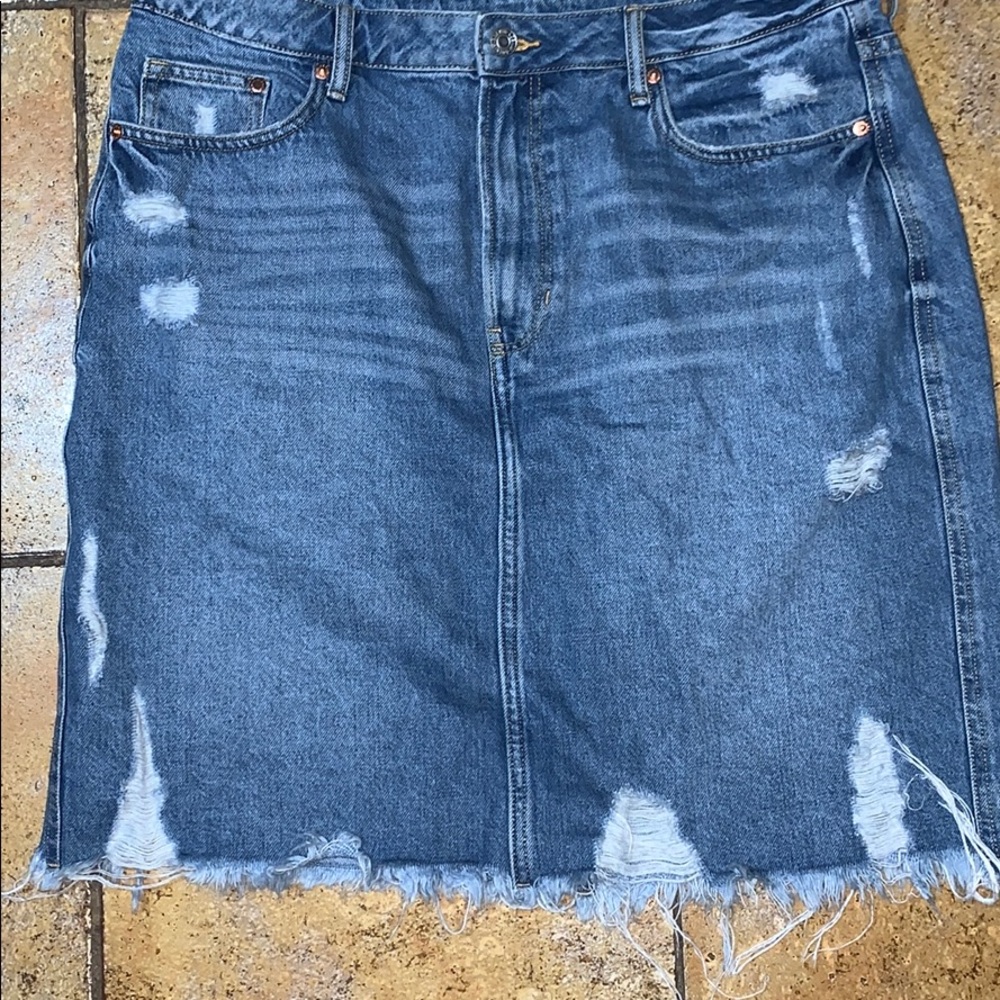 Jean skirt